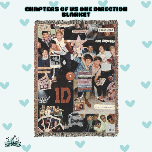 Chapters of Us One Direction Blanket