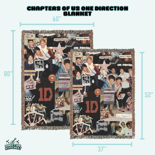 Chapters of Us One Direction Blanket